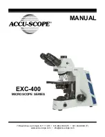 Preview for 1 page of Accu-Scope EXC-400 Series Manual