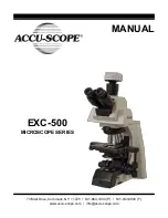 Preview for 1 page of Accu-Scope EXC-500 User Manual