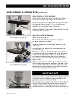 Preview for 8 page of Accu-Scope EXM-150-MS Manual