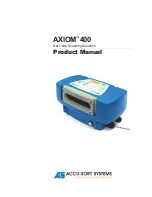 Accu-Sort AXIOM 400 Product Manual preview