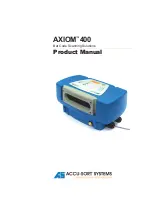 Preview for 1 page of Accu-Sort AXIOM 400 Product Manual