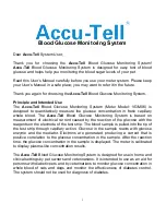 Preview for 3 page of Accu-Tell VGM06 User Manual