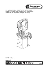 Preview for 1 page of Accu ACCU-TURN 1500 Operator'S Manual