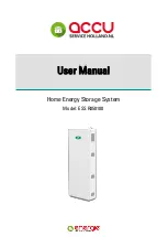 Preview for 1 page of Accu ESS R050100 User Manual