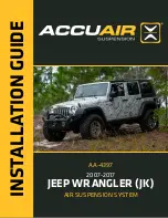 AccuAir AA-4397 Installation Manual preview