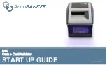 Preview for 1 page of AccuBANKER D490 Startup Manual