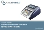 Предварительный просмотр 1 страницы AccuBANKER D500 Quick Start Manual