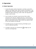 Предварительный просмотр 9 страницы AccuBANKER QuadScan D470 User Manual