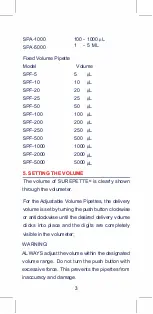 Preview for 6 page of AccuBioTech SUREPETTE SPA-10 User Manual