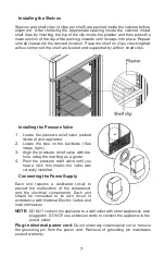 Предварительный просмотр 7 страницы Accucold ACFF436L User Manual