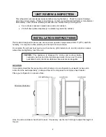 Preview for 7 page of Accucold ACR1515SS Instruction Manual