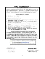 Preview for 10 page of Accucold SPRF56 User Manual