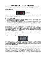 Preview for 8 page of Accucold VT65MLVAC456 User Manual