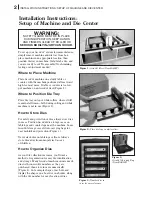 Preview for 4 page of AccuCut MARK IV User Manual