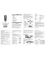 Accud CF1250 Operation Manual предпросмотр