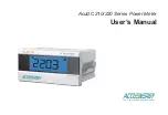 Предварительный просмотр 1 страницы AccuEnergy AcuDC 210 Series User Manual