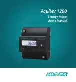 Preview for 1 page of AccuEnergy AcuRev 1200 Series User Manual