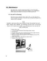 Preview for 25 page of Accufast P4 User Manual And Operating Manual