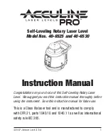 AccuLine 40-6525 Instruction Manual preview