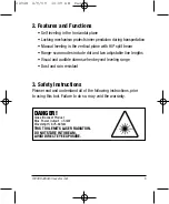 Preview for 3 page of AccuLine 40-6527 Instruction Manual