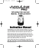 AccuLine 40-6600 Instruction Manual preview