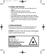 Preview for 3 page of AccuLine 40-6600 Instruction Manual