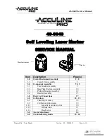AccuLine 40-6640 Service Manual preview