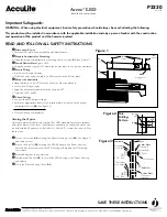 AccuLite Areos Installation Instructions preview