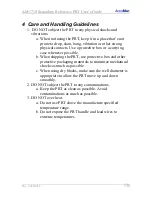 Preview for 8 page of AccuMac AM1710 User Manual