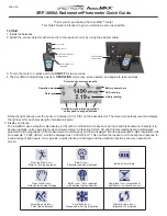 Предварительный просмотр 1 страницы Accumax Spectroline XRP-3000A Quick Manual