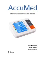 Предварительный просмотр 1 страницы AccuMed ABP802 Instruction Manual