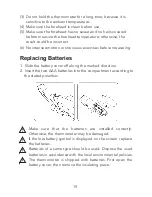 Предварительный просмотр 21 страницы AccuMed AC-AT2108 Instruction Manual