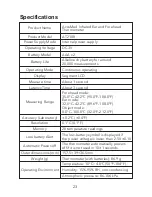 Preview for 25 page of AccuMed AC-AT2108 Instruction Manual