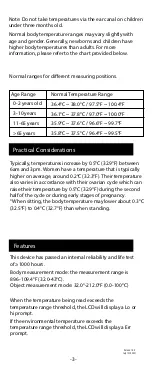 Preview for 4 page of AccuMed AC-TR121 Instruction Manual