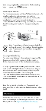 Preview for 9 page of AccuMed AC-TR121 Instruction Manual