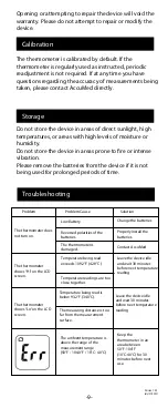 Preview for 10 page of AccuMed AC-TR121 Instruction Manual