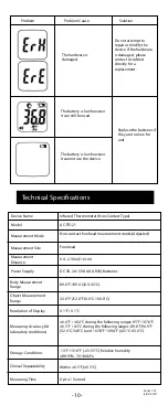 Preview for 11 page of AccuMed AC-TR121 Instruction Manual