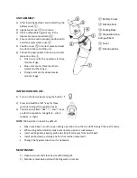 Preview for 6 page of AccuMed ANC-201 Instruction Manual