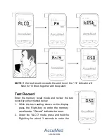 Предварительный просмотр 7 страницы AccuMed BAC-180 User Manual