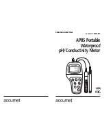 Accumet AP85 Instruction Sheet предпросмотр