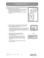 Предварительный просмотр 22 страницы Accumet XL 20 User Manual