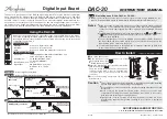 Предварительный просмотр 2 страницы Accuphase DAC-30 Instruction Manual