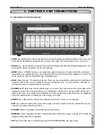 Предварительный просмотр 7 страницы Accupipe Wicks CM-100 Quick Reference Manual