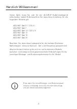 Preview for 3 page of ACCURAT Opti 10 Operating Manual