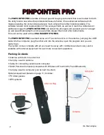 Preview for 3 page of Accurate Locators Pinpointer Pro User Manual