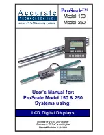 Accurate Technology 150 User Manual preview