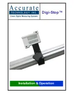 Accurate Technology DigiStop-10 Installation & Operation Manual предпросмотр