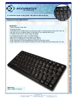 Accuratus KYB500-K82AHY Datasheet preview