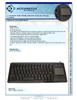 Accuratus KYB500-K82BHY Datasheet preview