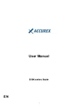 Preview for 1 page of Accurex DSK Series User Manual